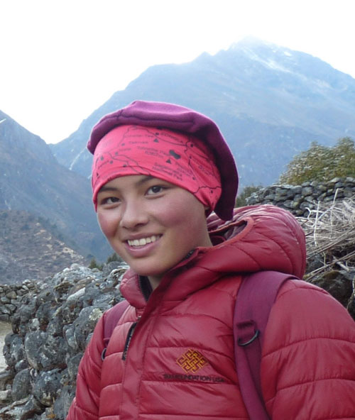 Nepali mountian lady